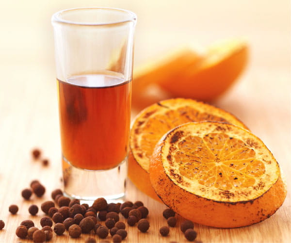 Black Rum Charred Orange Allspice