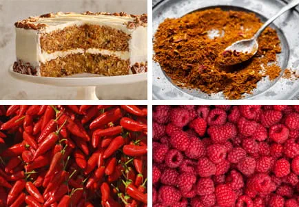 Flavor Spotlight: Carrot Cake | Ras el Hanout | Calabrian Chili | Raspberry